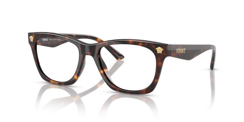 Versace VE3363U in Havana / Demo Lens (108) - Front View