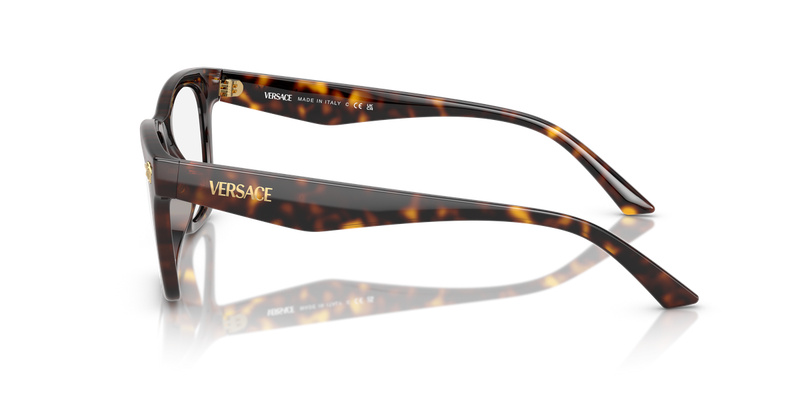 Versace VE3363U in Havana / Demo Lens (108) - Back View