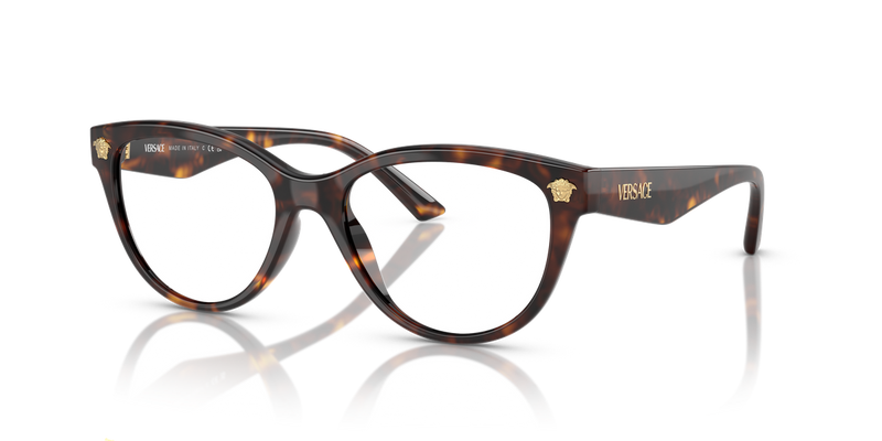 Versace VE3365U in Havana / Demo Lens (108) - Front View