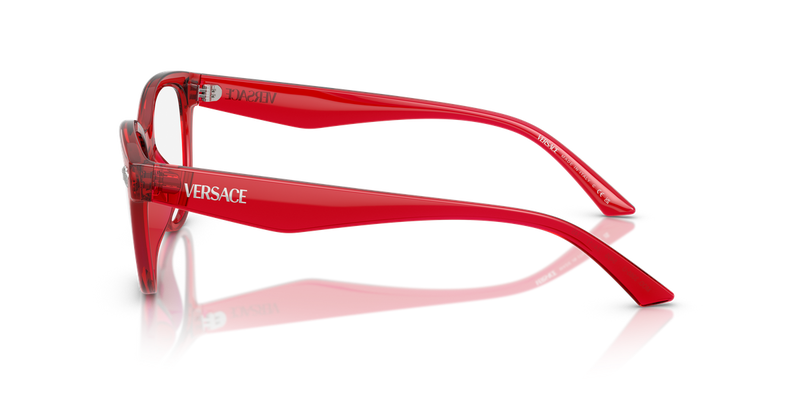 Versace VE3365U in Red / Demo Lens (5495) - Alternate View