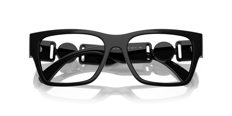 Versace VE3368U in Black / Demo Lens (5360) - Side View