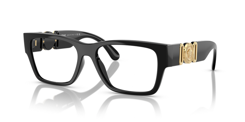 Versace VE3368U in Black / Demo Lens (GB1) - Alternate View