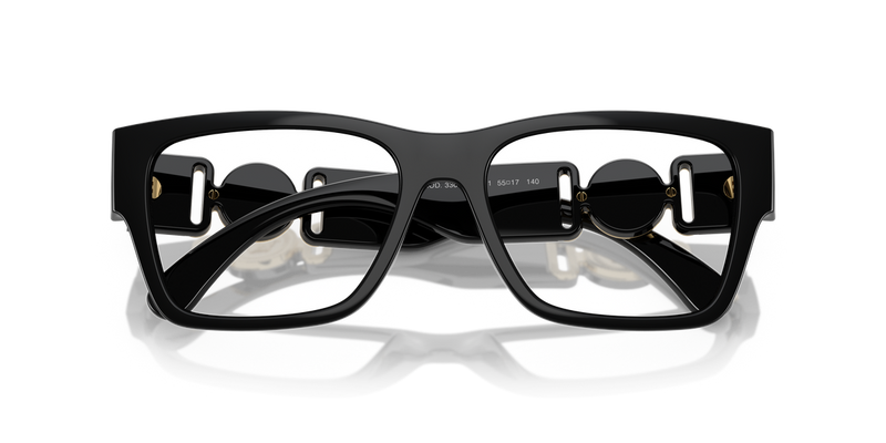 Versace VE3368U in Black / Demo Lens (GB1) - Alternate View