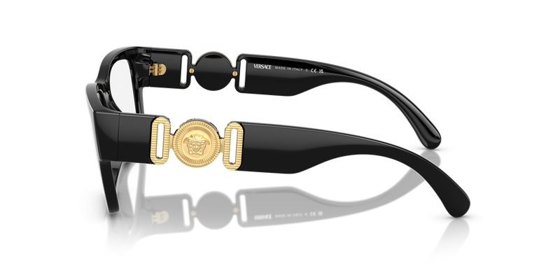 Versace VE3368U in Black / Demo Lens (GB1) - Alternate View
