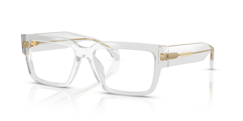 Versace VE3374U in Light Transparent Grey / Demo Lens (5519) - Alternate View