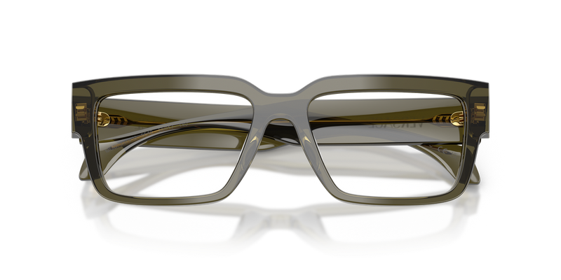 Versace VE3374U in Transparent Dark Green / Demo Lens (5542) - Side View