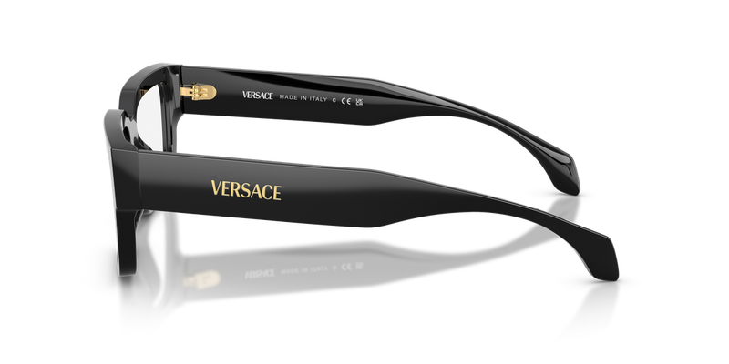 Versace VE3374U in Black / Demo Lens (GB1) - Alternate View
