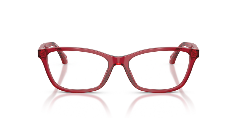 Versace VE3375 in Transparent Red / Demo Lens (5520) - Alternate View