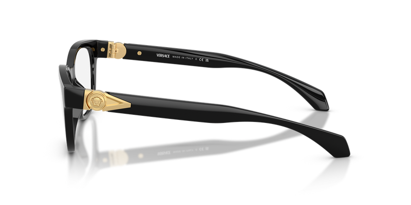 Versace VE3376U in Black / Demo Lens (GB1) - Alternate View