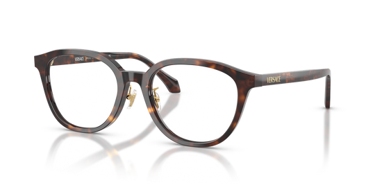 Versace VE3379D - Dark Havana / Demo Lens (108)