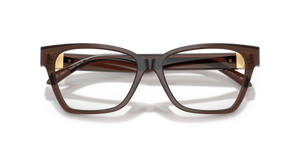 Brown Transparent Gradient Beige / Demo Lens (5332)