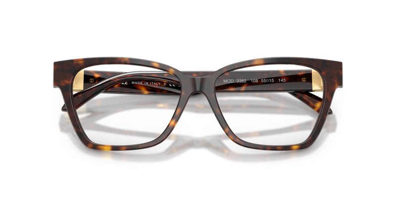 Versace VE3382 in Havana / Demo Lens (108) - Side View