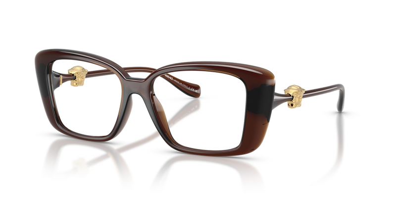Versace VE3385U in Transparent Brown / Demo Lens (5547) - Alternate View