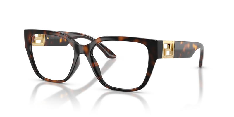 Versace VE3387U in Havana / Demo Lens (108) - Front View