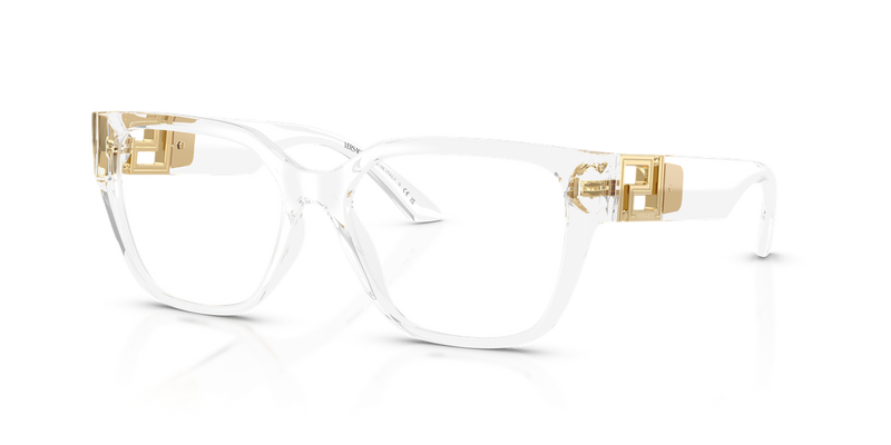 Versace VE3387U in Transparent Crystal / Demo Lens (148) - Alternate View
