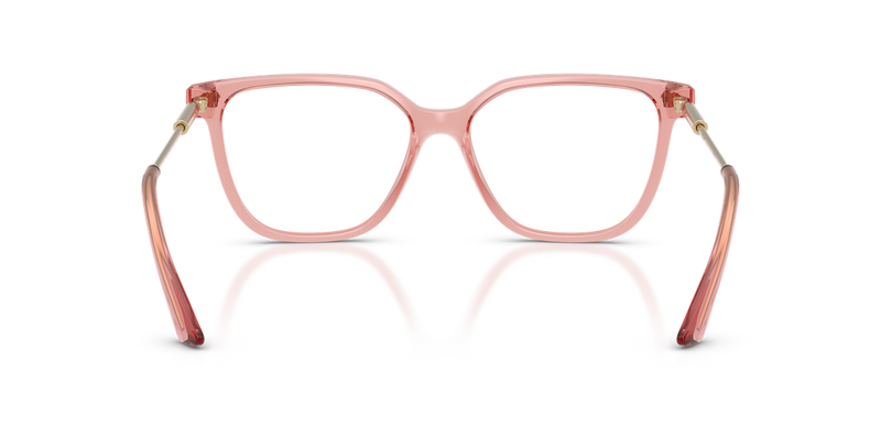Versace VE3388U in Peach Transparent / Demo Lens (5322) - Alternate View