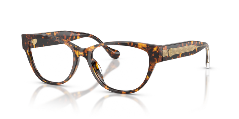 Versace VE3389U in Havana Yellow / Demo Lens (5514) - Alternate View