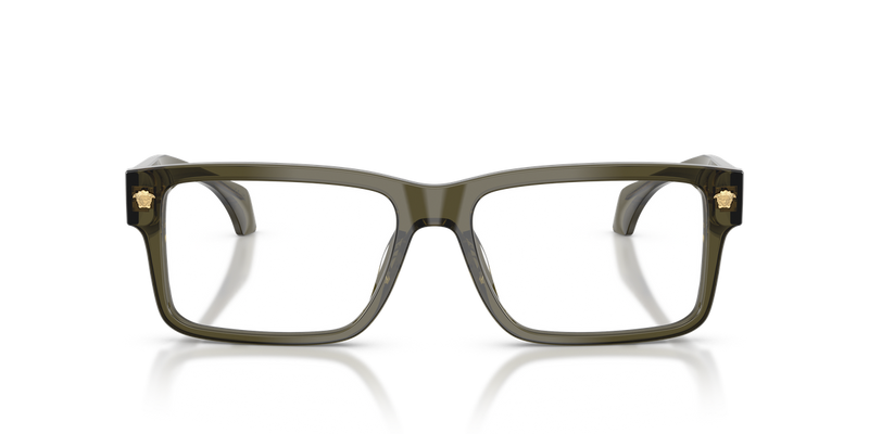 Versace VE3391U in Dark Green Transparent / Demo Lens (5542) - Alternate View