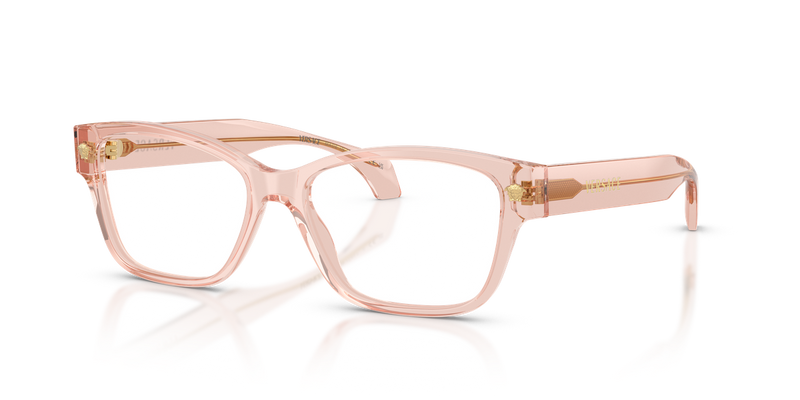 Versace VE3392F in Transparent Pink / Demo Lens (5339) - Front View
