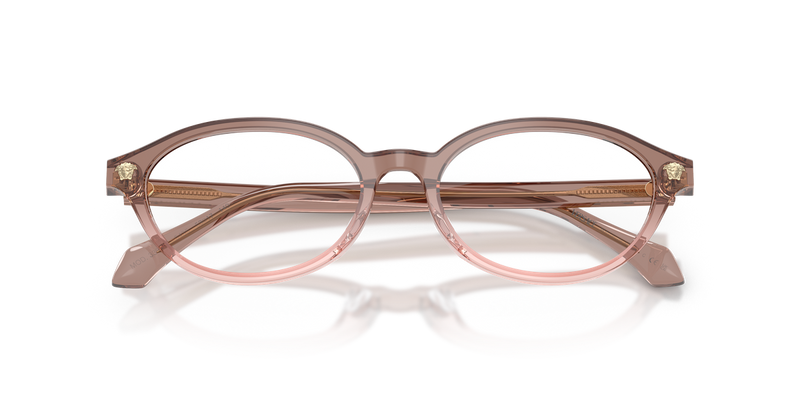 Versace VE3393D in Brown/Pink / Demo Lens (5435) - Side View