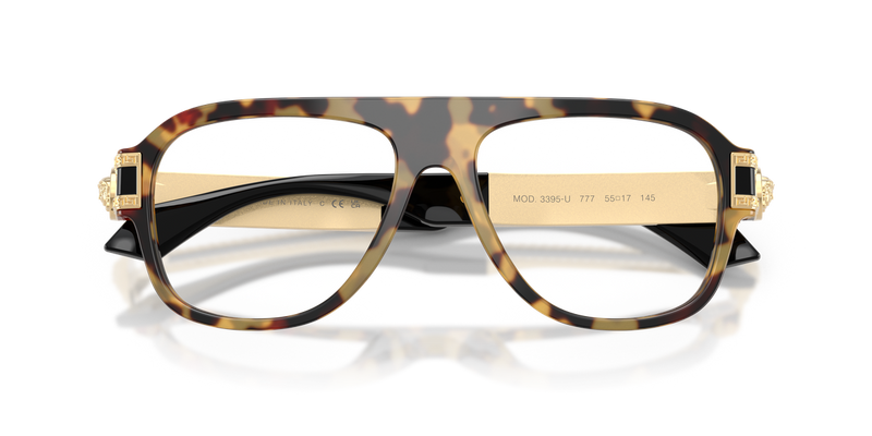 Versace VE3395U in Brown Havana - Alternate View