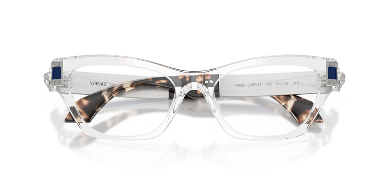 Versace VE3396U in Crystal - Side View