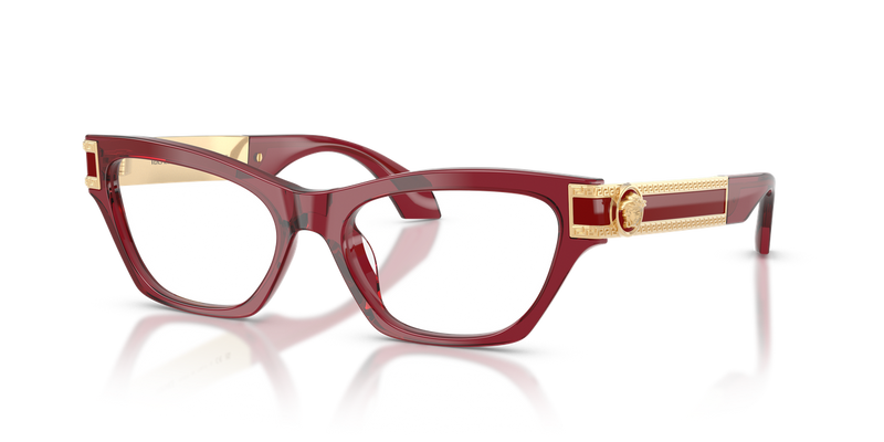 Versace VE3396U in Transparent Red - Alternate View