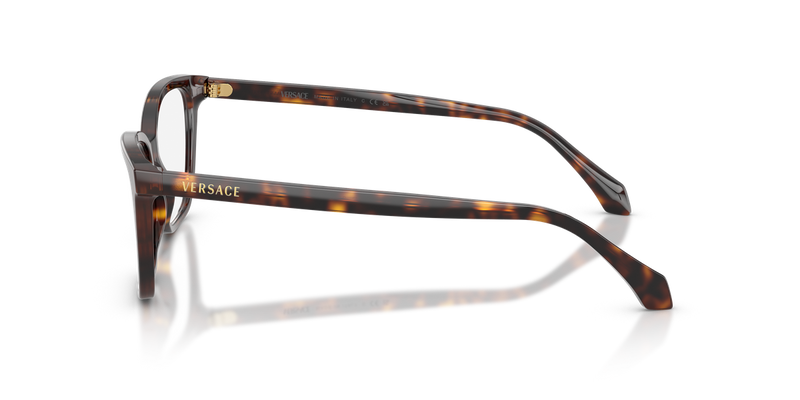 Versace VE3398F in Dark Havana - Back View