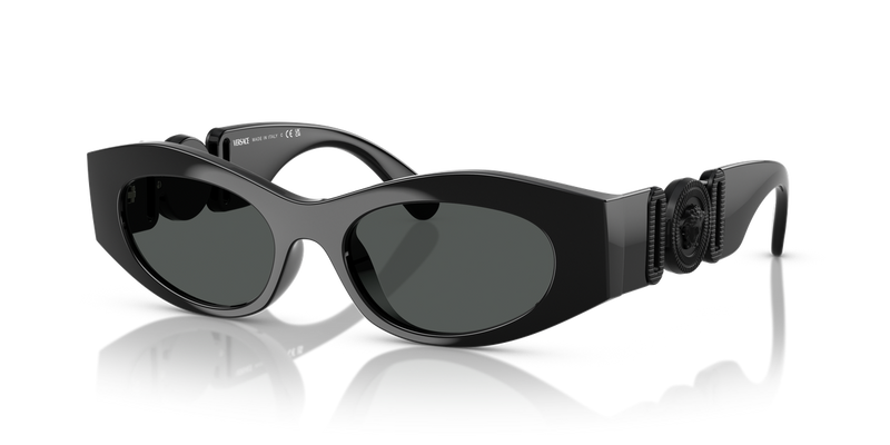 Versace VE4480U in Black / Dark Grey (536087) - Alternate View