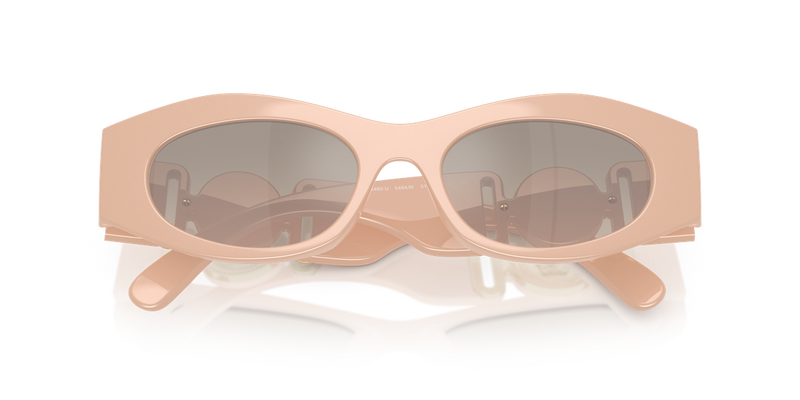 Versace VE4480U in Nude / Brown Gradient Grey Mirror Silver (54946I) - Alternate View