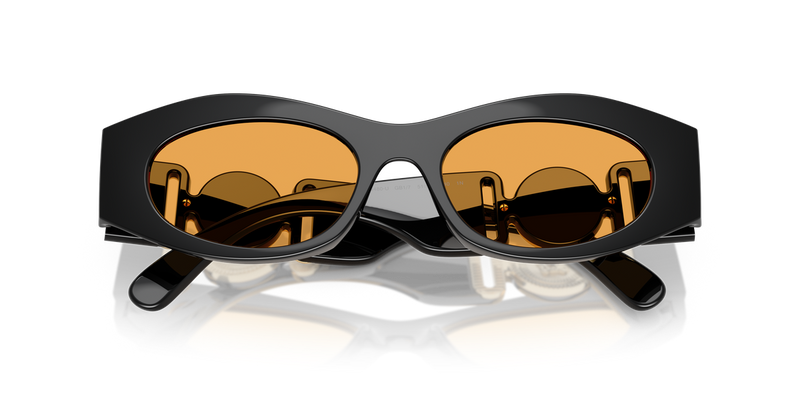 Versace VE4480U in Black / Orange (GB1/7) - Alternate View