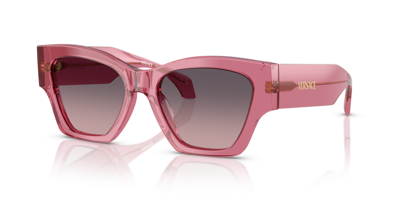 Versace VE4492U in Transparent Pink / Pink Gradient Grey (551646) - Alternate View