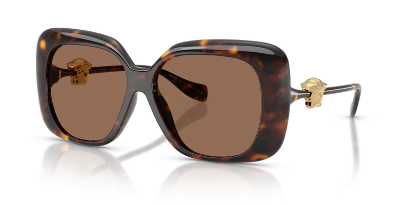 Versace VE4499U in Havana / Dark Brown (108/73) - Front View