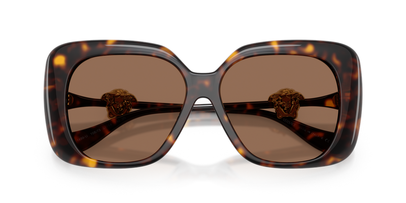 Versace VE4499U in Havana / Dark Brown (108/73) - Side View