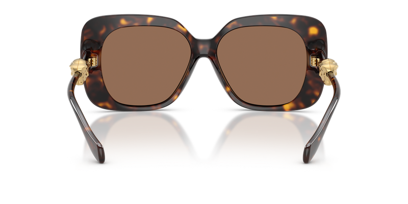Versace VE4499U in Havana / Dark Brown (108/73) - Temple Detail