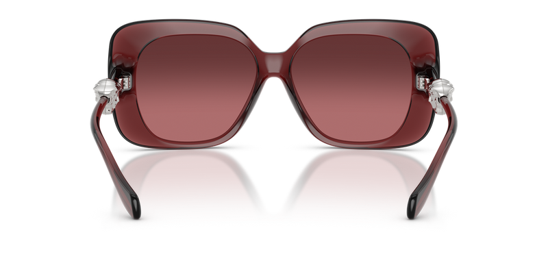 Versace VE4499U in Transparent Red / Pink Mirror Silver Gradient (55397E) - Alternate View