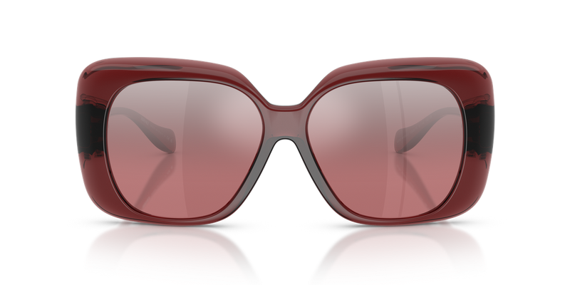 Versace VE4499U in Transparent Red / Pink Mirror Silver Gradient (55397E) - Alternate View