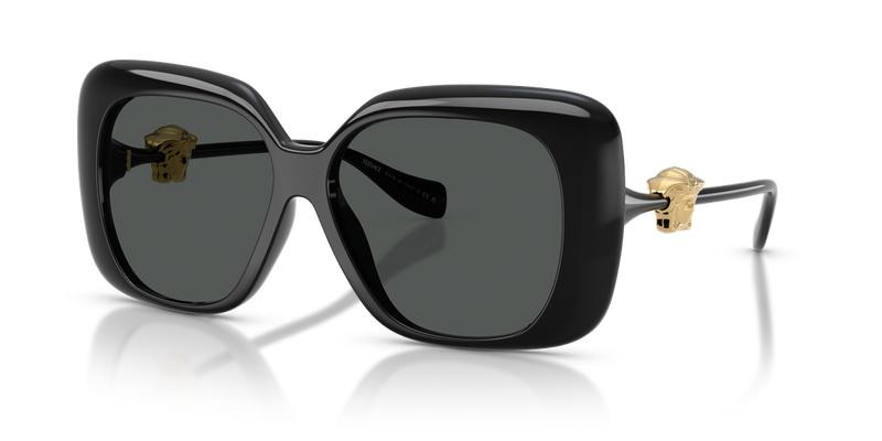 Versace VE4499U in Black / Dark Grey (GB1/87) - Alternate View