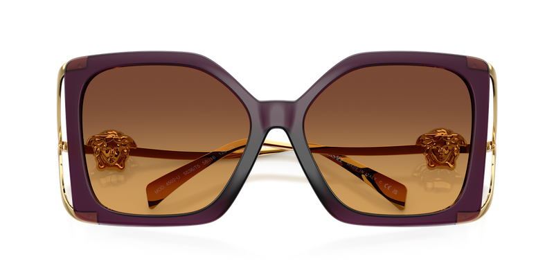 Versace VE4502U in Opal Purple / Yellow Gradient Brown (5536T5) - Alternate View