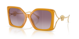 Opal Yellow / Gradient Violet Mirror Silver (55376X)