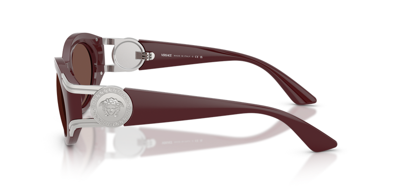 Versace VE4503U in Dark Red / Black Chocolate (55348D) - Alternate View