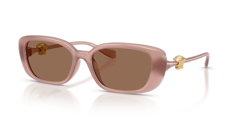 Versace VE4504D in Opal Pink / Dark Brown (553573) - Alternate View