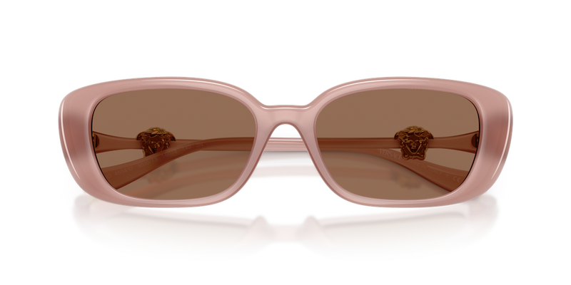 Versace VE4504D in Opal Pink / Dark Brown (553573) - Alternate View