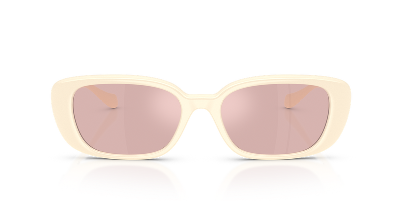 Versace VE4504D in Ivory / Pink Mirror Gold (55361T) - Alternate View