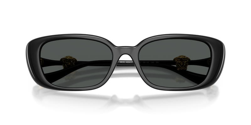 Versace VE4504D in Black / Dark Grey (GB1/87) - Alternate View