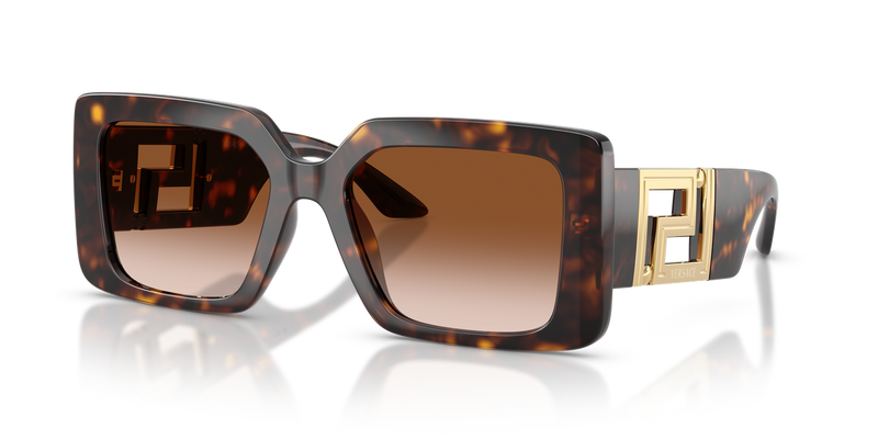 Versace VE4505U in Havana / Brown Gradient (108/13) - Front View