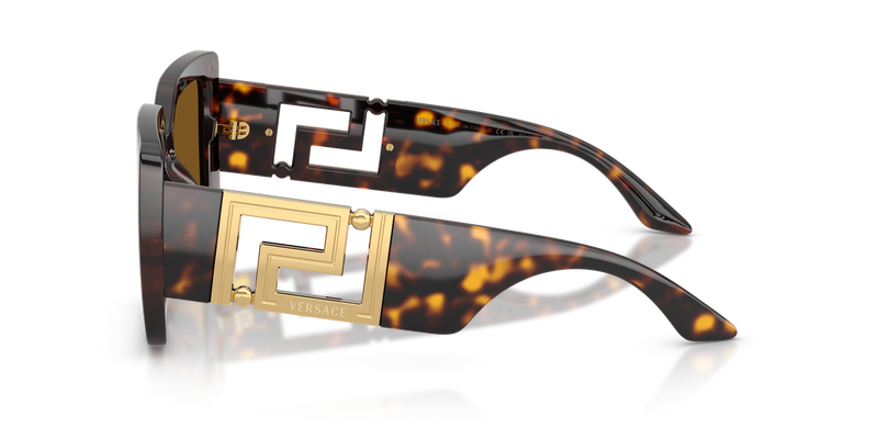 Versace VE4505U in Havana / Brown Polarized (108/83) - Alternate View