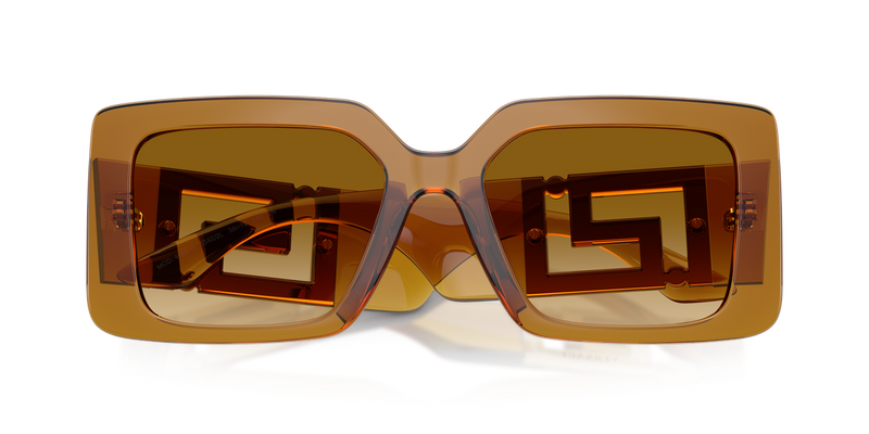 Versace VE4505U in Transparent Yellow / Yellow Gradient Brown (53422L) - Alternate View