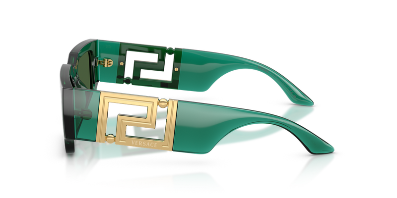 Versace VE4506U in Transparent Green / Dark Green (514471) - Alternate View