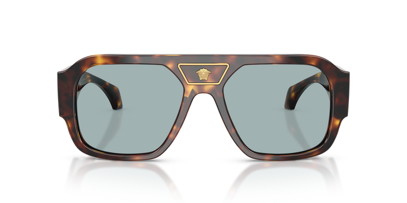 Versace VE4508U in Havana / Blue (553780) - Alternate View